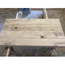 Tischplatte, Waschtisch, Küchentresen, Landhaus-Stil, Eiche, gebürstet, unbehandelt, 100x40x8cm Tischplatte, Waschtisch, Küchentresen, Landhaus-Stil, Eiche, gebürstet, unbehandelt, 100x40x8cm